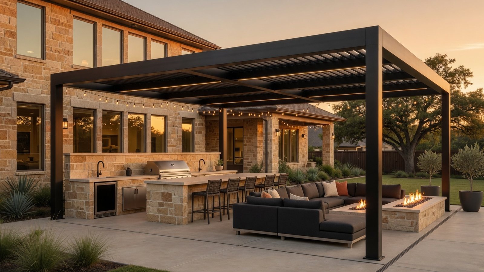 Dallas outdoor shade structure inspiration 1